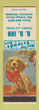 Matchbook Cover - BB Inn Nashville TN SAMPLE WEAR