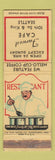 Matchbook Cover - Farwest Cafe Seattle WA WEAR