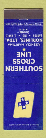 Matchbook Cover - Southern Cross Line Shipping