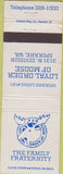 Matchbook Cover - Matchbook Cover Moose Lodge Spokane WA