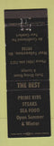 Matchbook Cover - The Best Restaurant West Yellowstone MT