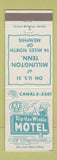 Matchbook Cover - Rip Van Winkle Motel Millington TN