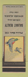 Matchbook Cover - Balmat Real Estate Seward AK SAMPLE