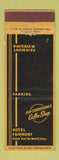 Matchbook Cover - Hotel Fairmont WV