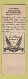 Matchbook Cover - Clover Farm Store Walpole MA Steiner Match Collector