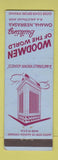 Matchbook Cover - Woodmen of the World Building Omaha NE