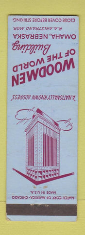 Matchbook Cover - Woodmen of the World Building Omaha NE