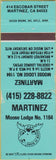 Matchbook Cover - Matchbook Cover Moose Lodge Martinez CA