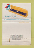 Matchbook Cover - Hamilton Watches Millchard's Hannibal MO WEAR 40 Strike