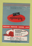 Matchbook Cover - Automatic Electric Trucks Nook O'Neill Cleveland OH 40 Strike