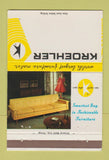 Matchbook Cover - Kroehler Furniture girlie 40 Strike