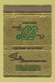 Matchbook Cover - Shelby Electric Memphis TN 1969 40 Strike