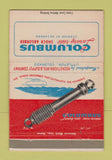 Matchbook Cover - Columbus Shock Absorber Littleton Colorado WEAR 40 Strike