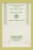 Matchbook Cover - Pittsburgh Envelope Company PA 40 Strike