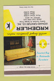 Matchbook Cover - Kroehler Furniture Leonard Detroit MI 40 Strike