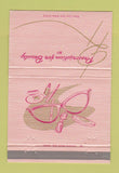 Matchbook Cover - Women's Glasses Columbian Optical 40 Strike