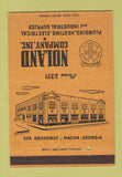Matchbook Cover - Noland Plumbing Heating Supply Birmingham AL  40 Strike