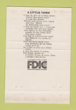 Matchbook Cover - First National Bank Danville IN Avon 40 Strike