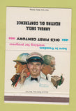 Matchbook Cover - Norman Rockwell 100 Years Oil Shell 1959 Harford CT 40 Strike