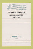 Matchbook Cover - Norman Rockwell 100 Years Oil Shell 1959 Harford CT 40 Strike