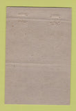 Matchbook Cover - Investors Syndicate 1944 Waterloo IA WORN 40 Strike