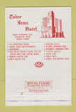 Matchbook Cover - Tudor Arms Hotel Cleveland OH Empress Room 40 Strike