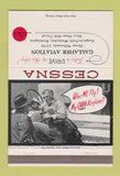 Matchbook Cover - Cessna Airplanes Gallaher Aviation Wenatchee WA 40 Strike
