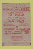 Matchbook Cover - Star Cleaners Dyers Warren OH 40 Strike