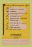Matchbook Cover - Paradise Isle Motor Hotel 1958 Port Aransas TX 40 Strike