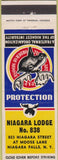 Matchbook Cover - Matchbook Cover Moose Lodge Niagara Falls NY