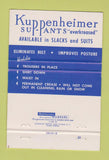 Matchbook Cover - Kuppenheimer Men's Clothes Blomquist Clark Austin TX 40 Strike