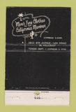 Matchbook Cover - Bob Coffman Men's Clothes San Diego CA 40 Strike