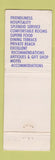 Matchbook Cover - Hobshole Inn Motel Plymouth MA