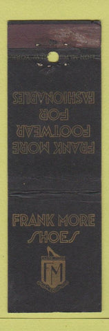Matchbook Cover - Frank More Shoes  WEAR