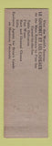 Matchbook Cover - Pine Inn Camrel CA