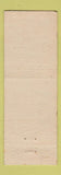 Matchbook Cover - Quonset Hut Oklahoma City OK hillbilly
