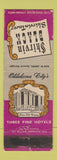 Matchbook Cover - Skirvin Hotel Oklahoma City OK