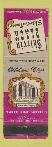 Matchbook Cover - Skirvin Hotel Oklahoma City OK
