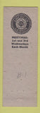 Matchbook Cover - Scott Post 182 American Legion Columbus OH hillbilly