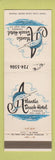 Matchbook Cover - Atlantic Beach Hotel Condado San Juan Puerto Rico