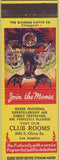 Matchbook Cover - Matchbook Cover Moose Lodge Los Angeles CA yellow