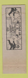 Matchbook Cover - Elm Hotel Charlestown NH WORN