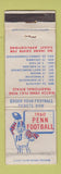 Matchbook Cover - 1960 Penn Football schedule WORN