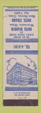 Matchbook Cover - Hotel Warren Worcester MA Hotel Strand New Haven CT