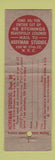 Matchbook Cover - Hoffman Studios Dog Cartoon New York City