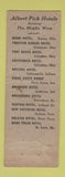 Matchbook Cover - Hotel Fort Hayes Columbus OH WORN