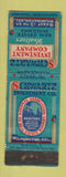 Matchbook Cover - Schwartz Investments Real Estate Insurance Wilmington DE WEAR