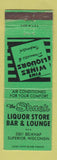 Matchbook Cover - The Shack Liquor Store Superior WI