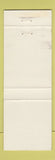 Matchbook Cover - All Seasons Equipment Waukesha WI snowmobiles tillers