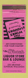 Matchbook Cover - The Shack Liquor Store Superior WI